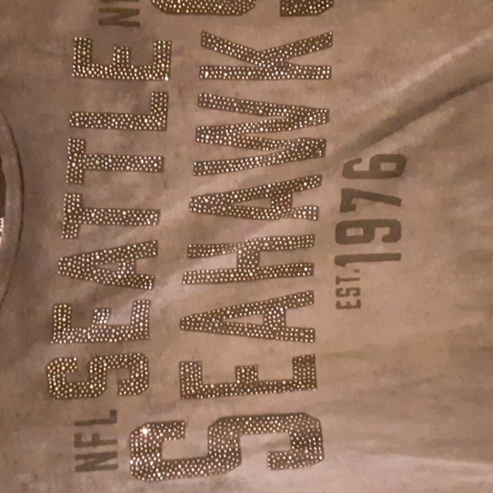 Seattle seahawks tshirt sz med - Picture 2 of 4